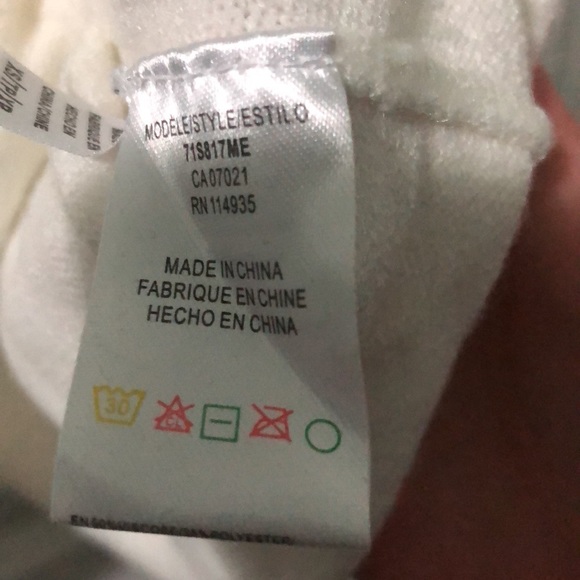 New Turtleneck sweater, white, xs - Picture 3 of 4